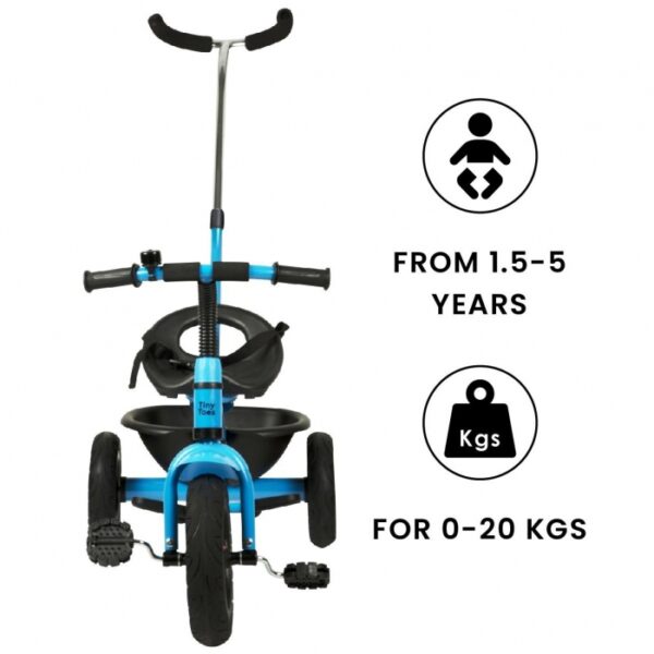 R For Rabbit - Tiny Toes Grand Tricycle (Blue) - Image 3