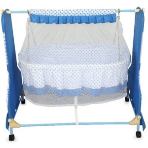 NATRAJ Mosquito Net Baby Cradle, Powder Coated