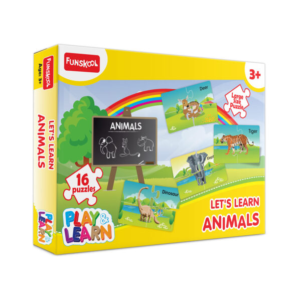 Let's Learn Animals Puzzle