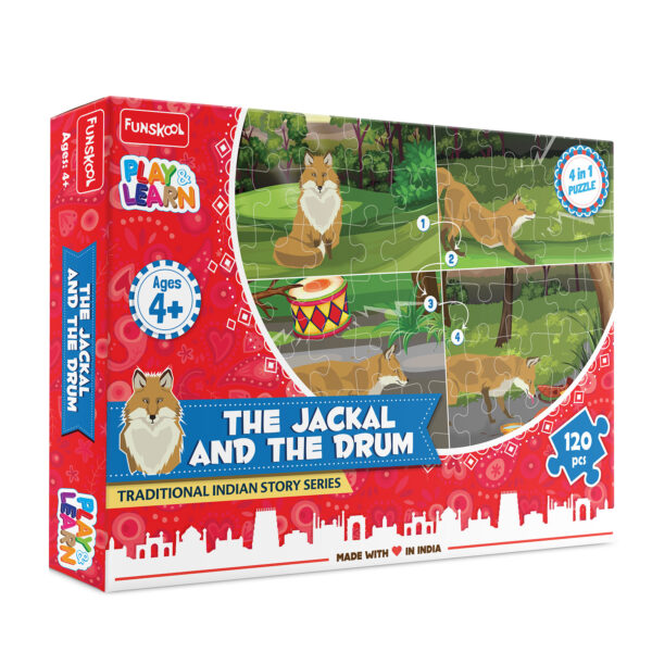 The jackal and the drum