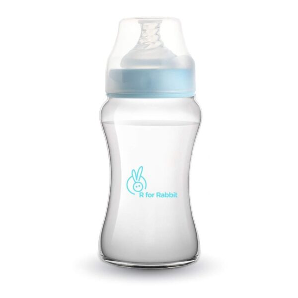 R For Rabbit – First feed 250 ml PP Feeding Bottle (Lake Blue)