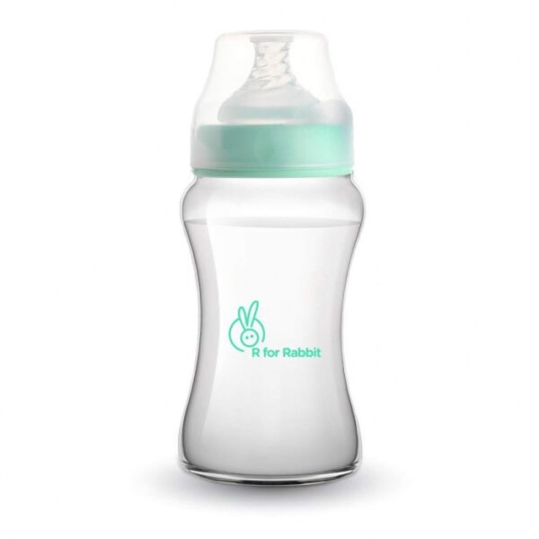 R For Rabbit – First feed 250 ml PP Feeding Bottle (Sea Green)
