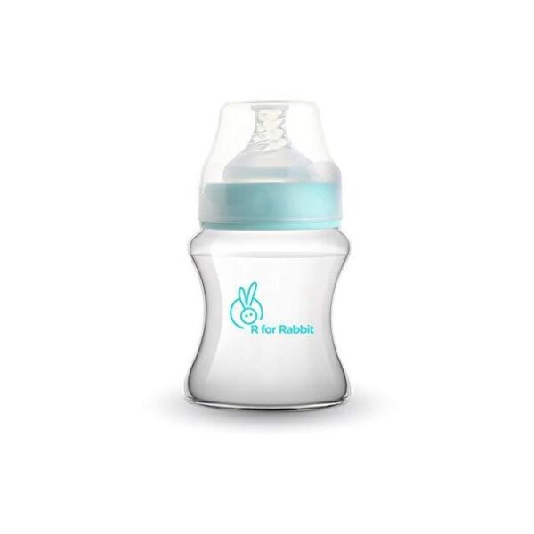 R For Rabbit – First feed 150 ml PP Feeding Bottle (Lake Blue)