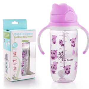 R For Rabbit – Bubble Sipper Bottle (Pink)