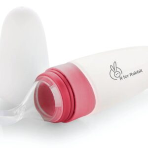 R For Rabbit – Silicone Feeding Bottle Spoon (Red)