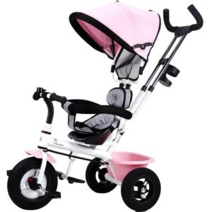 R For Rabbit – Tiny Toes Sportz Tricycle (Pink Grey)