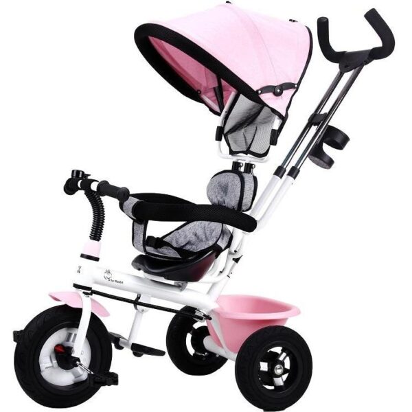 R For Rabbit – Tiny Toes Sportz Tricycle (Pink Grey)