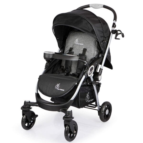 R For Rabbit – Chocolate Ride Stroller (Black)