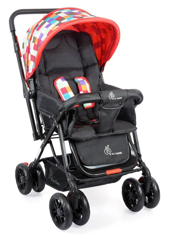 R For Rabbit – Lollipop Lite Stroller (Black Multi)