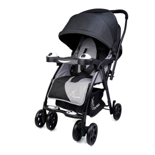 R For Rabbit –Cutie Pie Stroller (Black Grey)