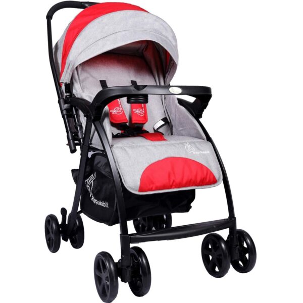 R For Rabbit – Sugar Pop Stroller (Red Grey)