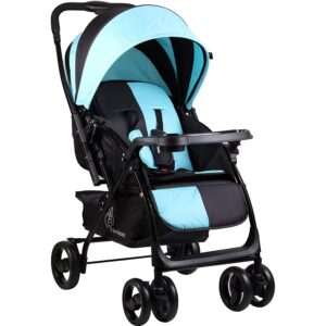 R For Rabbit – Cuppy Cake Grand Stroller (Blue Black)