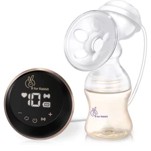 R For Rabbit –First Feed Smart Breast Pump (Black)