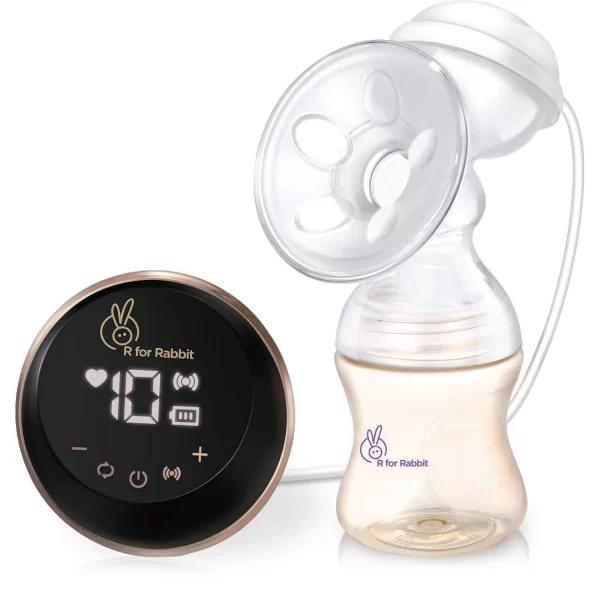 R For Rabbit –First Feed Smart Breast Pump (Black)