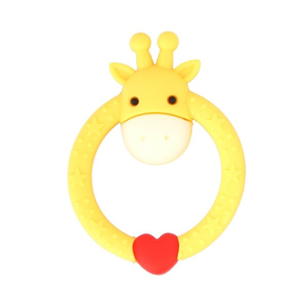 R For Rabbit – Giraffe Teether(Yellow)