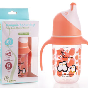 R For Rabbit – Penguin Spout Cup (Orange)