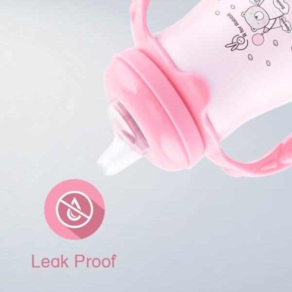 R For Rabbit – Steebo Teddy SS Feeding Bottle 210 ML  (Pink) - Image 7