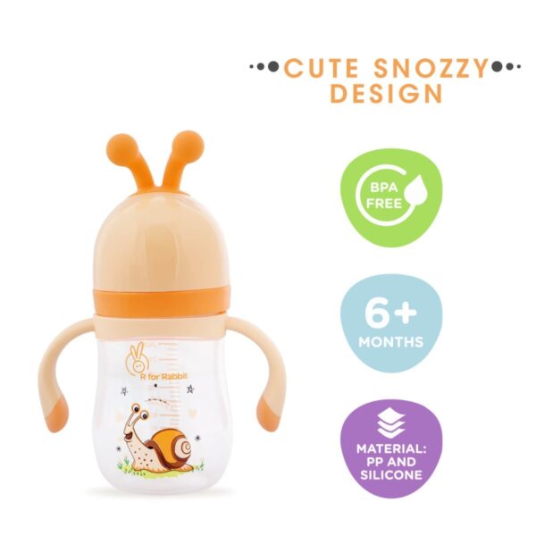 R For Rabbit – Snozzy Baby Spout Sippy Cup (Yellow) - Image 7
