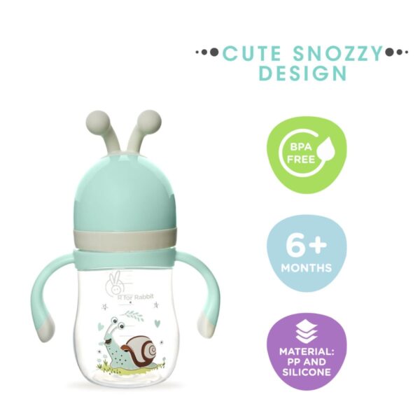R For Rabbit – Bunny Baby Spout Sippy Cup (Green) - Image 7