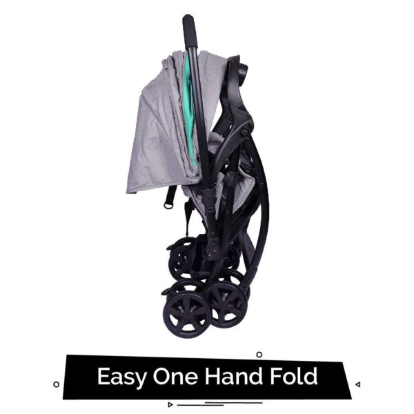 R For Rabbit – Sugar Pop Stroller (Green Grey) - Image 4