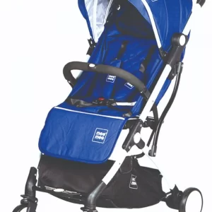 Mee Mee Premium Portable Baby Stroller Pram With Compact Tri-Folding (blue printed)