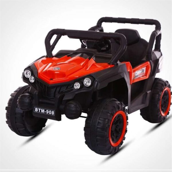 BTM908 BATTERY OPERATED RIDE ON JEEP (RED)