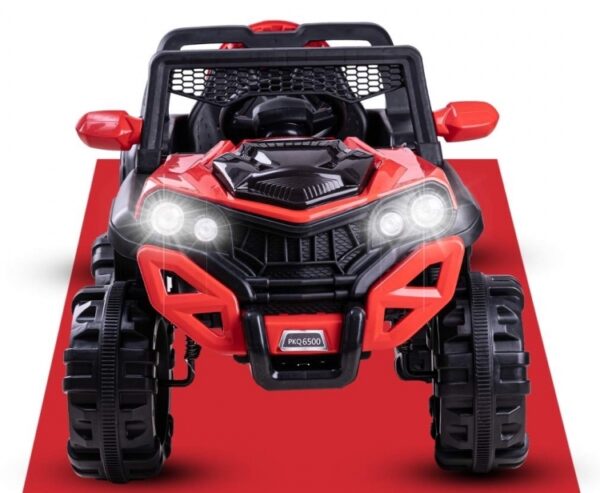 PKQ-6500 Battery Operated Ride on Jeep for Kids 1-6 Years with Safety Belt (RED)