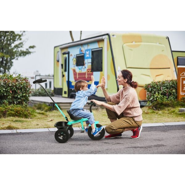 R For Rabbit – Tiny Toes Grand Tricycle (Lake Blue) - Image 2