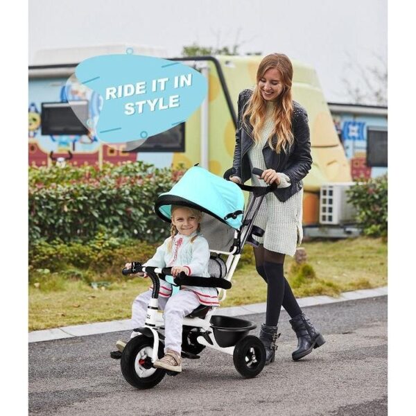 R For Rabbit – Tiny Toes Sportz Tricycle (Green) - Image 2