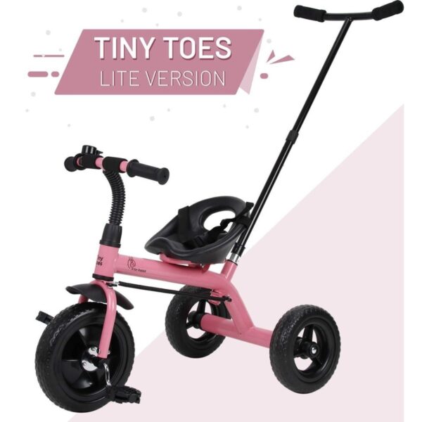 R For Rabbit – Tiny Toes Lite Tricycle (Pink) - Image 2