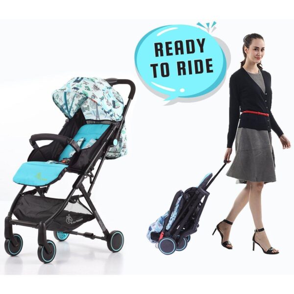 R For Rabbit – Pocket Stroller Lite (Blue) - Image 2