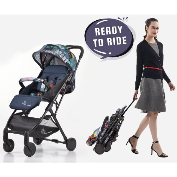 R For Rabbit – Pocket Stroller Lite  (Grey) - Image 2