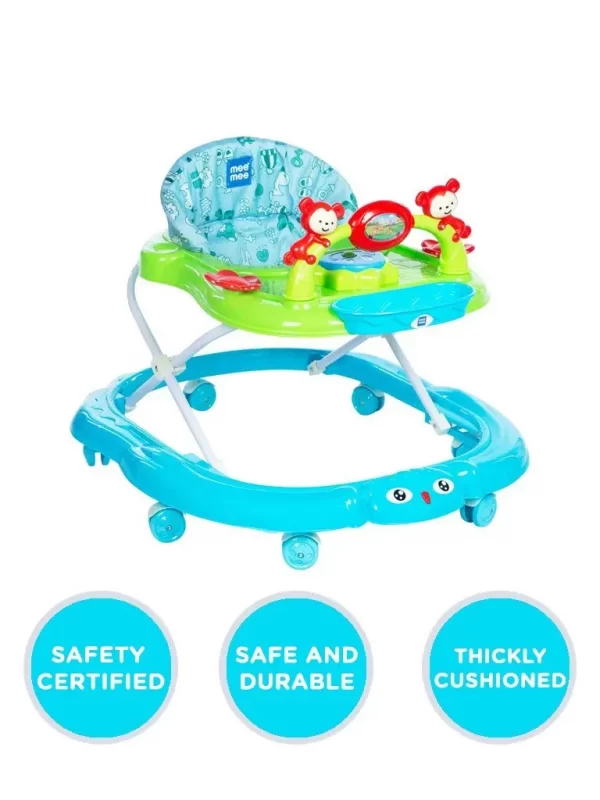 Mee Mee Baby Musical Walker (Blue)