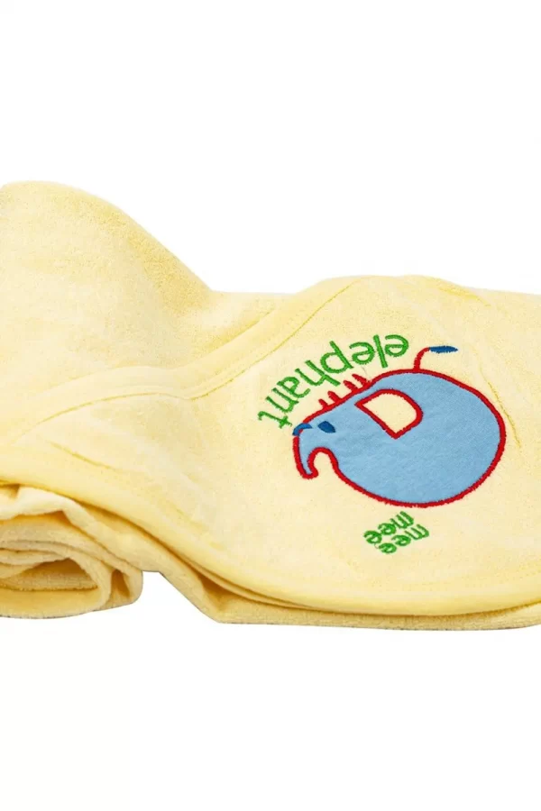 Yellow Solid Towel
