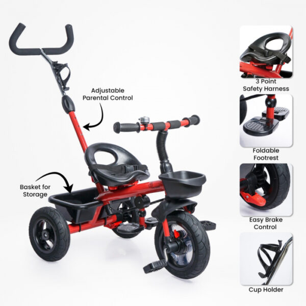 R For Rabbit –  Tiny Toes Grand Plus (Red) - Image 7