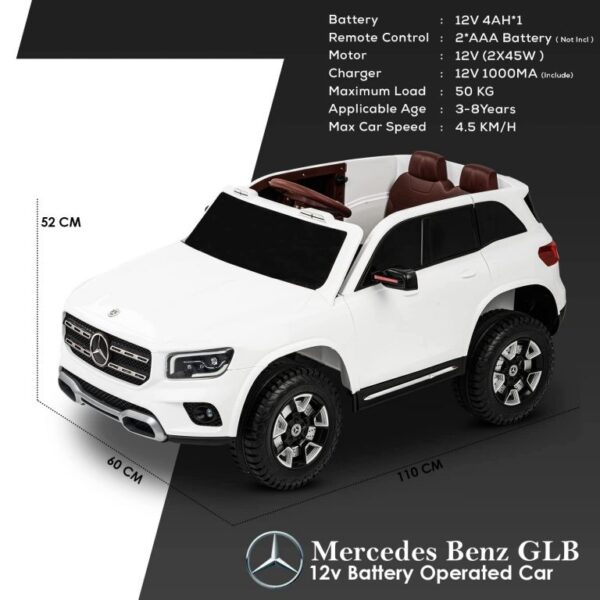 EX FT1166 Bentley Ride ON CAR FOR KIDS (WHITE) - Image 6