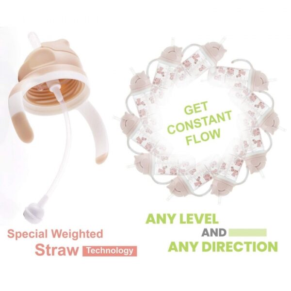 R For Rabbit – Bubble Sipper Bottle (Yellow) - Image 3