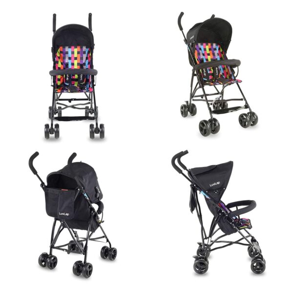 Tutti Frutti Baby Stroller Buggy (Black) - Image 2