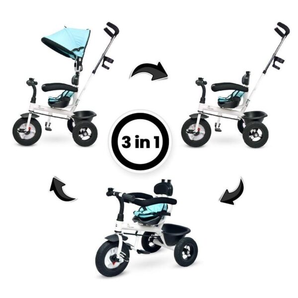 R For Rabbit – Tiny Toes Sportz Tricycle (Green) - Image 3