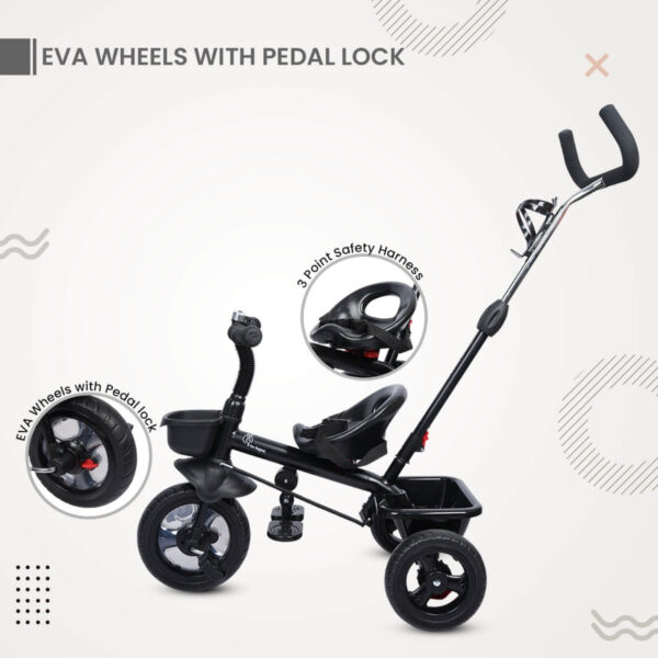 R For Rabbit –  Tiny Toes Grand Ace (Black) - Image 3