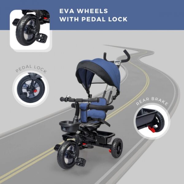 R For Rabbit – Tiny Toes Sportz Ace (Denim Blue) - Image 3