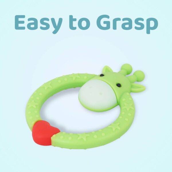 R For Rabbit – Giraffe Teether (Green) - Image 3