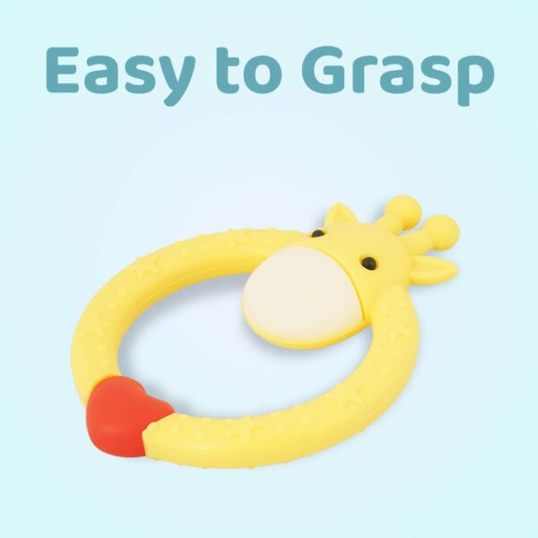 R For Rabbit – Giraffe Teether(Yellow) - Image 3