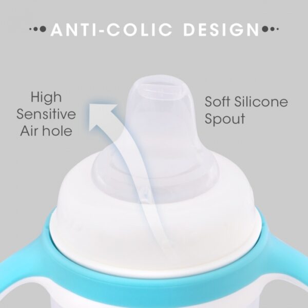 R For Rabbit – Bunny Baby Spout Sippy Cup  (Blue) - Image 3