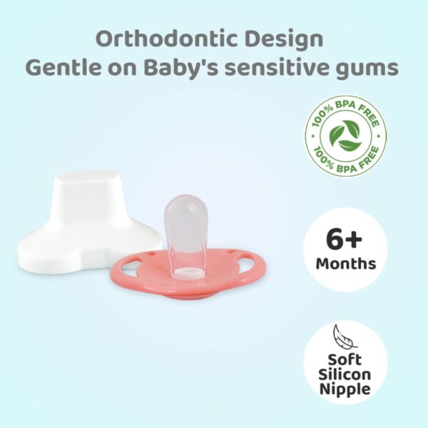 R For Rabbit – Apple Pacifier Size L (Pink) - Image 3