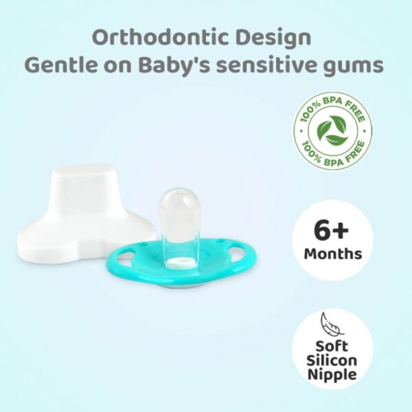 R For Rabbit – Apple Pacifier Size L (Blue) - Image 3