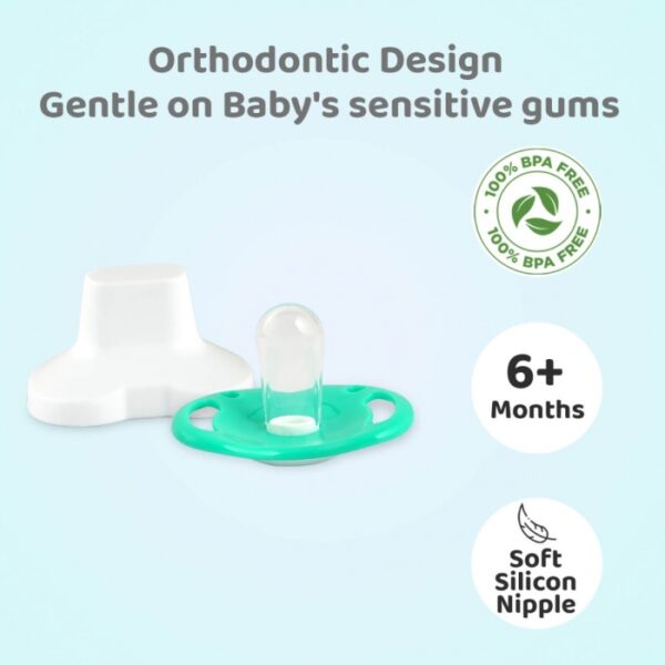 R For Rabbit – Apple Pacifier Size L (Green) - Image 3