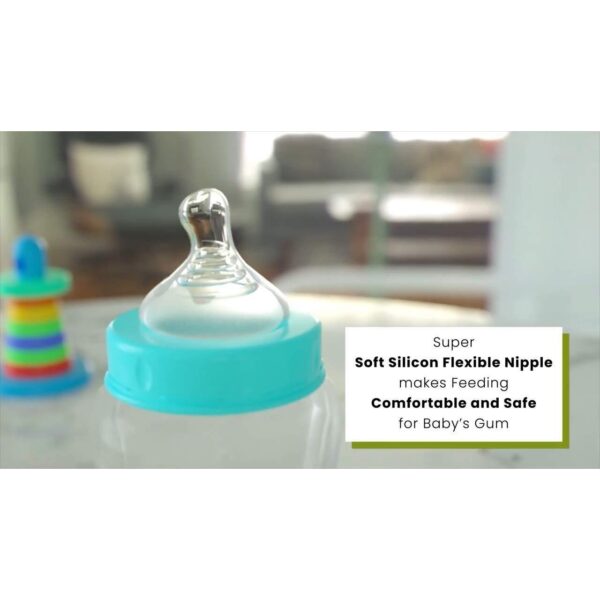 R For Rabbit – First feed 150 ml PP Feeding Bottle (Sea Green) - Image 4