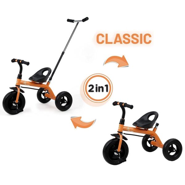 R For Rabbit – Tiny Toes Lite Tricycle (Orange) - Image 4