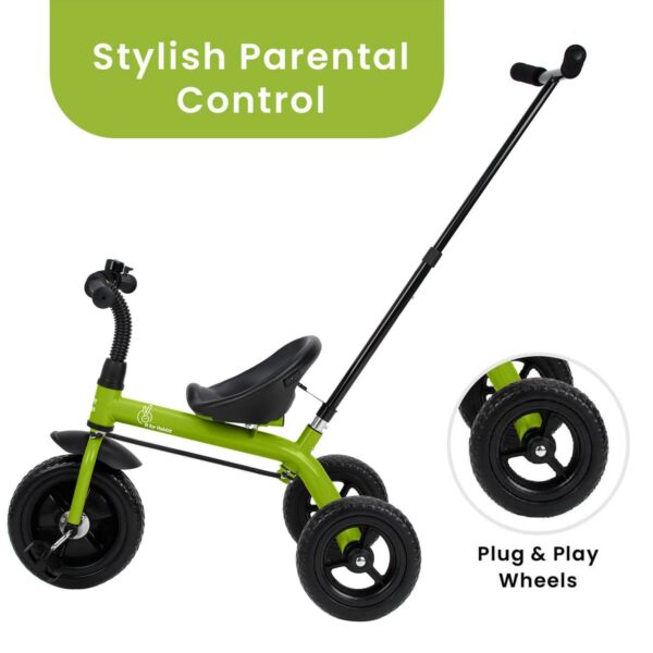 R For Rabbit – Tiny Toes Lite Tricycle (Green) - Image 4